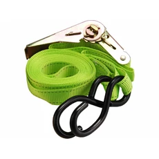 Extol racsnis rakományrögzítő gurtni, kampókkal 5mx25mm, max. 500kg