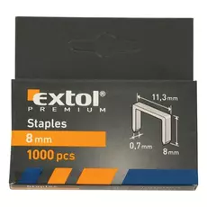 Extol tűzőgépkapocs (0.7x0.52x11.3) 8mm, 1000db