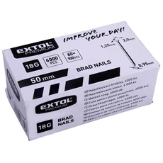 Extol Premium szeg fejjel akkus tűzőgéphez 50mm, 6000db