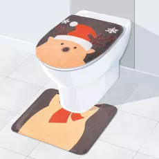 Family Christmas WC ülőke dekor szett, rénszarvas