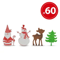 Family Christmas karácsonyi habmatrica, hóemberes, 60db  Family Christmas karácsonyi habmatrica, hóemberes, 60db