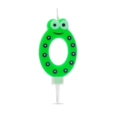 Family Decor számos tortagyertya, mosolygó, 7x4cm, 0