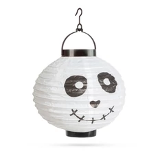 Family Halloween LED-es lampion, 20cm, szellem
