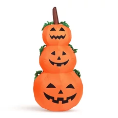 Family Halloween felfújható tök, 230V, 125cm