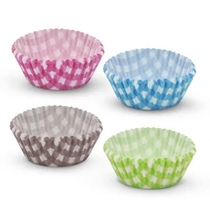 Family Pound muffin papír szett, 100db, kockás
