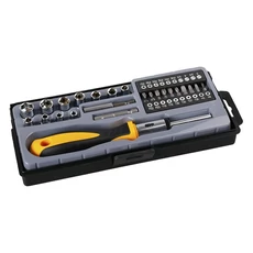 Festa bit és adapter készlet 1/4", mágneses 40 részes