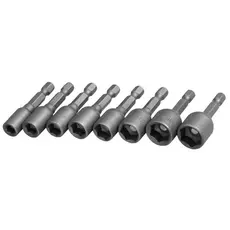 Stahlberg 1/4&quot; bit-dugókulcs adapter készlet, 5-13mm, 8 részes