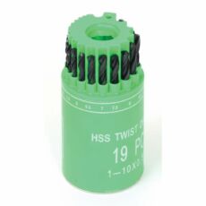 Festa HSS fémcsigafúró készlet 1-10mm, 19 részes