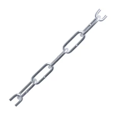 Festa hosszúszemű lánc 6x43mm/18m