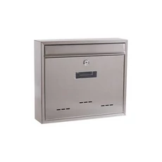 Festa postaláda, rozsdamentes acél 90x310x360mm