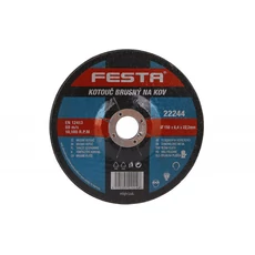 Festa fémtiszító korong, 150x22.2x6.4mm