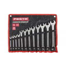 Festa csillag-villáskulcs szett, 8-22mm, 12db