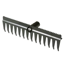Festa gereblye, műanyag 14 fogú, 41cm