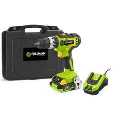 Fieldmann FDUV 70115 akkus fúró-csavarozó, 20V, 3.5Nm (1db 1.3Ah akkuval és töltővel) Fieldmann FDUV 70115 akkus fúró-csavarozó, 20V, 3.5Nm (1db 1.3Ah akkuval és töltővel)