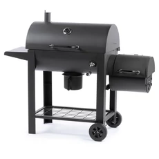 Fieldmann 1018 faszenes grillsütő füstölővel, 66x42cm