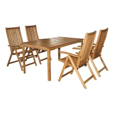 Fieldmann FDZN 4001-T Calypso kerti bútor szett, 4+1 részes