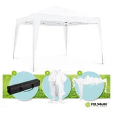Fieldmann 7002 kerti pavilon, fehér, 3.0x3.0m