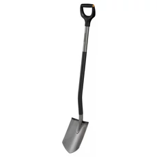Fiskars Comfort hegyes ásó, 125cm
