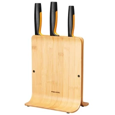 Fiskars Functional Form késblokk, 3 késes, bambusz