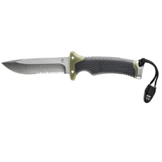 Fiskars Gerber Ultimate túlélőkés, félig fogazott penge, 12cm