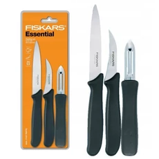 Fiskars Essential hámozó készlet, 3db-os