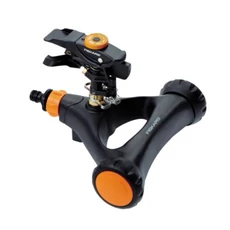 Fiskars impulzusos esőztető, fémből, kerekekkel