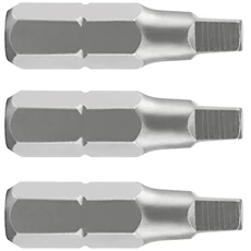 Fortum bit készlet, 25mm, SQ1, 3db
