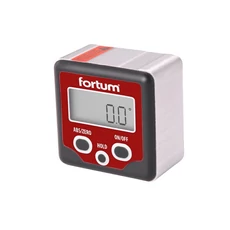 Fortum digitális szögmérő, mérési tartomány: ±180° (0°-360°)