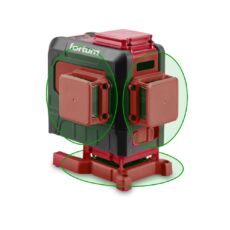 Fortum 3D automatikus lézeres vízszintező, zöld
