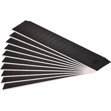 Fortum pótpenge, SK2 acél, fekete, tripla vágóéllel, 18×100×0,7mm, 10 db  Fortum pótpenge, SK2 acél, fekete, tripla vágóéllel, 18×100×0,7mm, 10 db