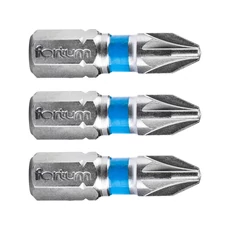 Fortum behajtóhegy PZ, S2 acél, 3x25mm, 3db