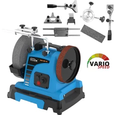 Güde GNS 250 VS vizesköszörű szett, 150W, 200-250mm, 7 részes Güde GNS 250 VS vizesköszörű szett, 150W, 200-250mm, 7 részes