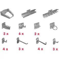 Güde szerszámtartó, 28 részes Güde szerszámtartó, 28 részes