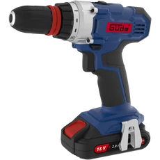 Güde BS 18-201-30K II akkus fúró-csavarbehajtó, 18V, 2A akkuval, töltővel