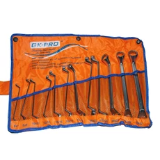 GK Tools - Pro csillagkulcs készlet, dombornyomott, 6-32 mm, 12db-os