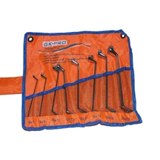 GK Tools - Pro csillagkulcs készlet, dombornyomott, 6-22 mm, 8db-os