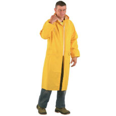 Coverguard hosszú Pvc esőköpeny, vízálló, 120cm, sárga, M