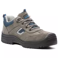 Coverguard Cobalt II S1P SRC bőr munkavédelmi cipő, szürke-kék, 38