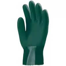  Coverguard polimer védőkesztyű, vegyszerálló, 27cm, zöld, 8