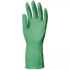 Coverguard vegyszerálló gumikesztyű, csúszásgátlós, zöld, 32cm, 7