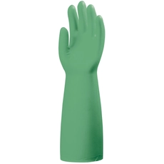 Coverguard vegyszerálló kesztyű, csúszásgátlós, zöld, 45cm, 8