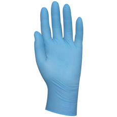 Coverguard nitril vizsgálókesztyű, púdermentes belsővel, kék, S