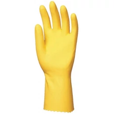 Coverguard háztartási gumikesztyű, csúszásgátlós, sárga, 30cm, XL