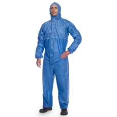 Dupont Proshield védőoverál, antisztatikus, jól szellőző, kék, S