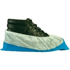 Coverguard EP cipővédő, csúszás elleni csíkokkal, fehér-kék (50 db)