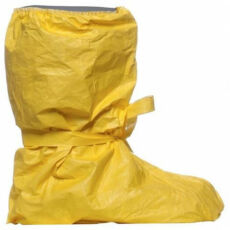 Dupont Tychem cipővédő, magasszárú, csúszásbiztos, sárga