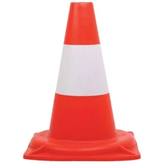 Coverguard közúti jelzőbója, 30cm, piros-fehér