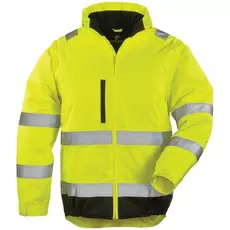Coverguard Hi-way Xtra jól láthatósági kabát, 2 az 1-ben, sárga-fekete, S