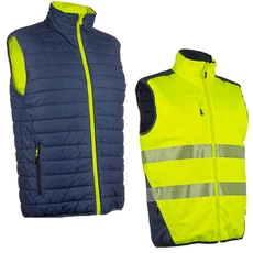 Coverguard Yoru jól láthatósági mellény, kifordítható, sárga-kék, S Coverguard Yoru jól láthatósági mellény, kifordítható, sárga-kék, S