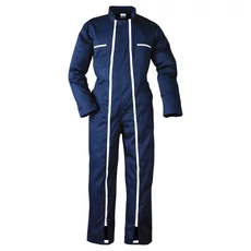 Coverguard dupla cipzáros overáll, kopásálló, kék, 2XL